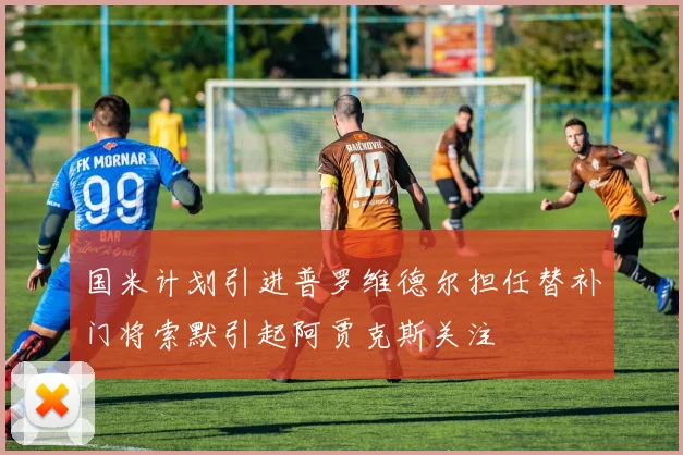 国米计划引进普罗维德尔担任替补门将索默引起阿贾克斯关注
